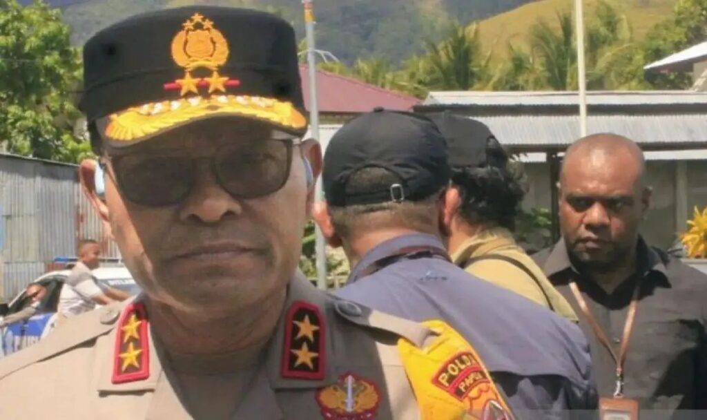 Kapolda Papua Brigjen Pol Patrige Renwarin.