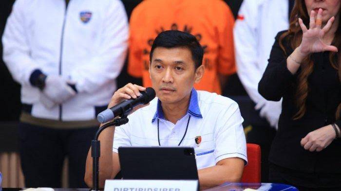 Direktur Tipidsiber Bareskrim Polri Brigjen Himawan Bayu Aji