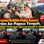 75 Personel Brimob Menuju Papua Tengah