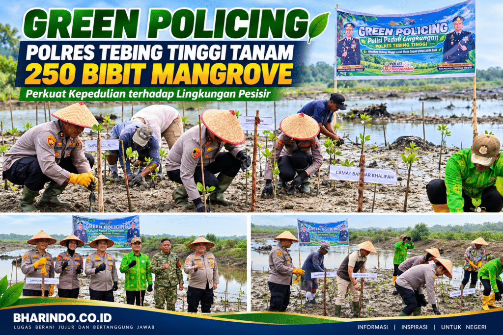 Aksi Green Policing Tanam Mangrove