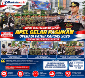 Apel Gelar Pasukan Operasi Patuh Kapuas 2026