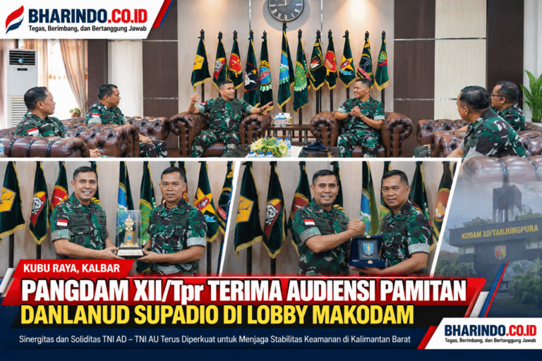 Audiensi Pangdam dan Danlanud Supadio