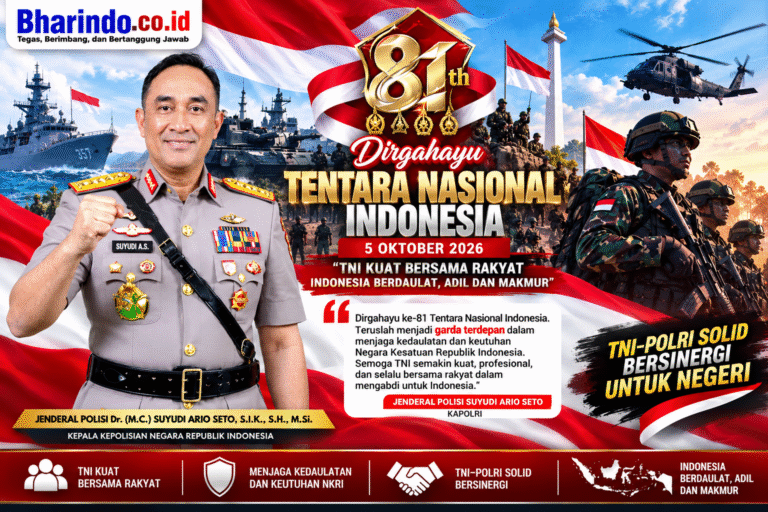 Dirgahayu TNI ke-81_ Solid Bersama Rakyat