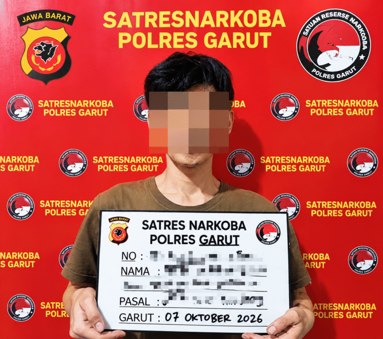 Foto Pers Satresnarkoba Polres Garut