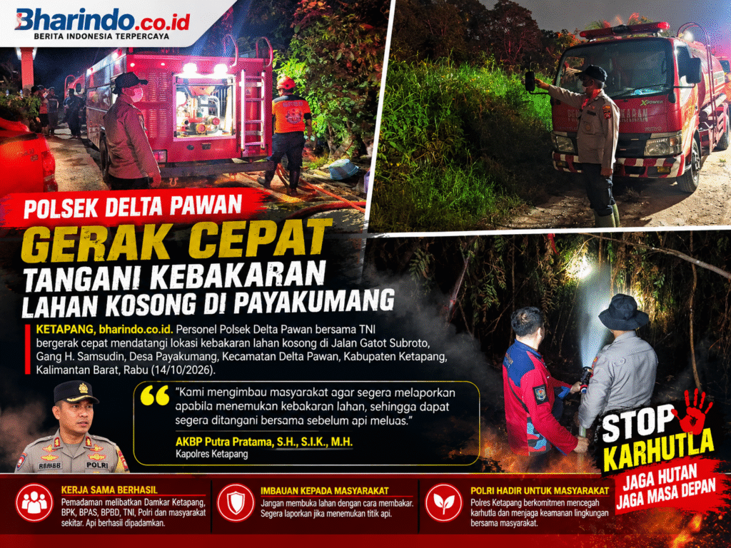 Gerak Cepat Tangani Karhutla Ketapang