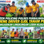 Green Policing Purbalingga_ Kolaborasi Tanam Pohon