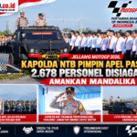 Infografik Apel Pasukan MotoGP Mandalika 2026