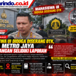Infografis Kasus Mahasiswa UI dan Polisi