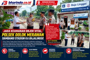 Infografis Polsek Dolok Merawan di Stasiun Bajalingge