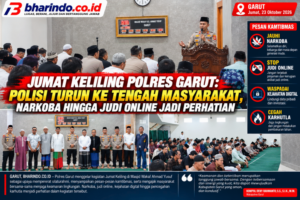 Jumat Keliling Polres Garut di Masjid (1)