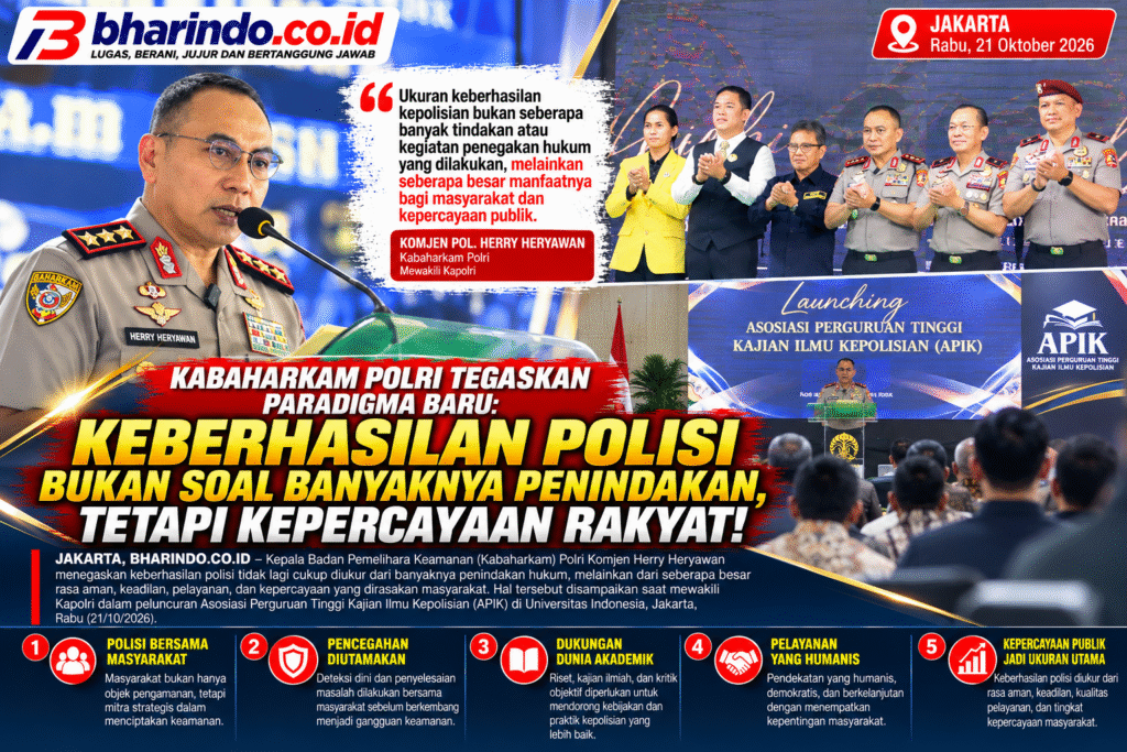Kabaharkam Polri Tegaskan Kepercayaan Publik