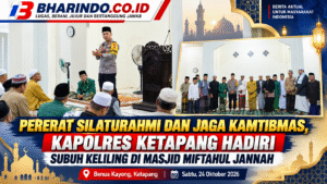 Kapolres Ketapang Hadiri Subuh Keliling