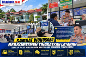 Kolase Berita Layanan Samsat Wonosobo