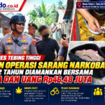 Kolase Berita Operasi Sarang Narkoba
