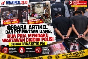 Kolase Berita Penangkapan Polisi