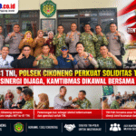 Kolase Berita Sinergi TNI-Polri Cikoneng