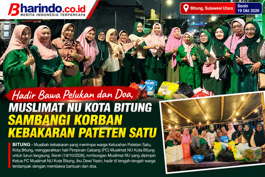 Kunjungan Amal Muslimat NU Bitung