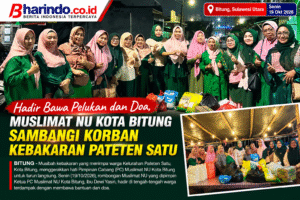 Kunjungan Amal Muslimat NU Bitung
