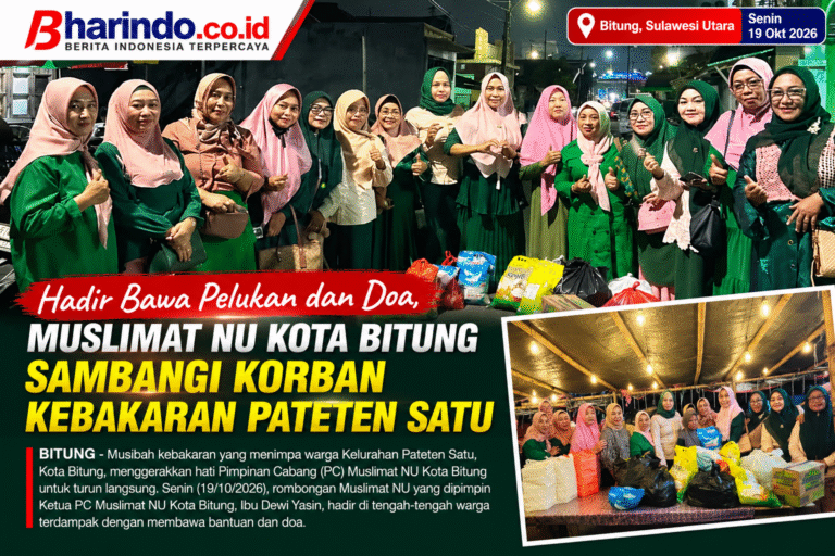 Kunjungan Amal Muslimat NU Bitung