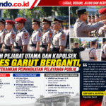 Mutasi Pejabat Utama Polres Garut