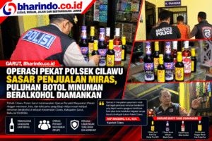 Operasi Pekat Polsek Cilawu Amankan Miras