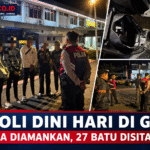 Patroli Dini Hari Garut, Sembilan Pemuda Diamankan
