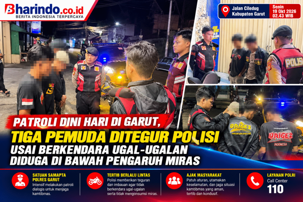 Patroli Dini Hari di Garut