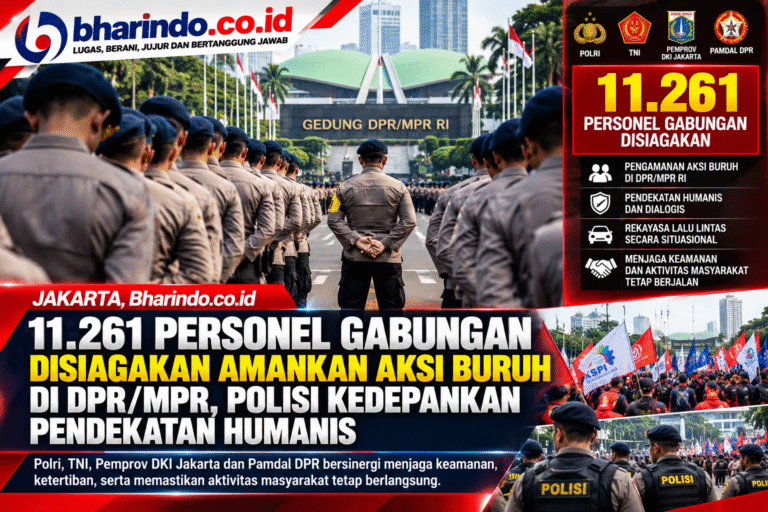 Pengamanan Aksi Buruh di DPR_MPR