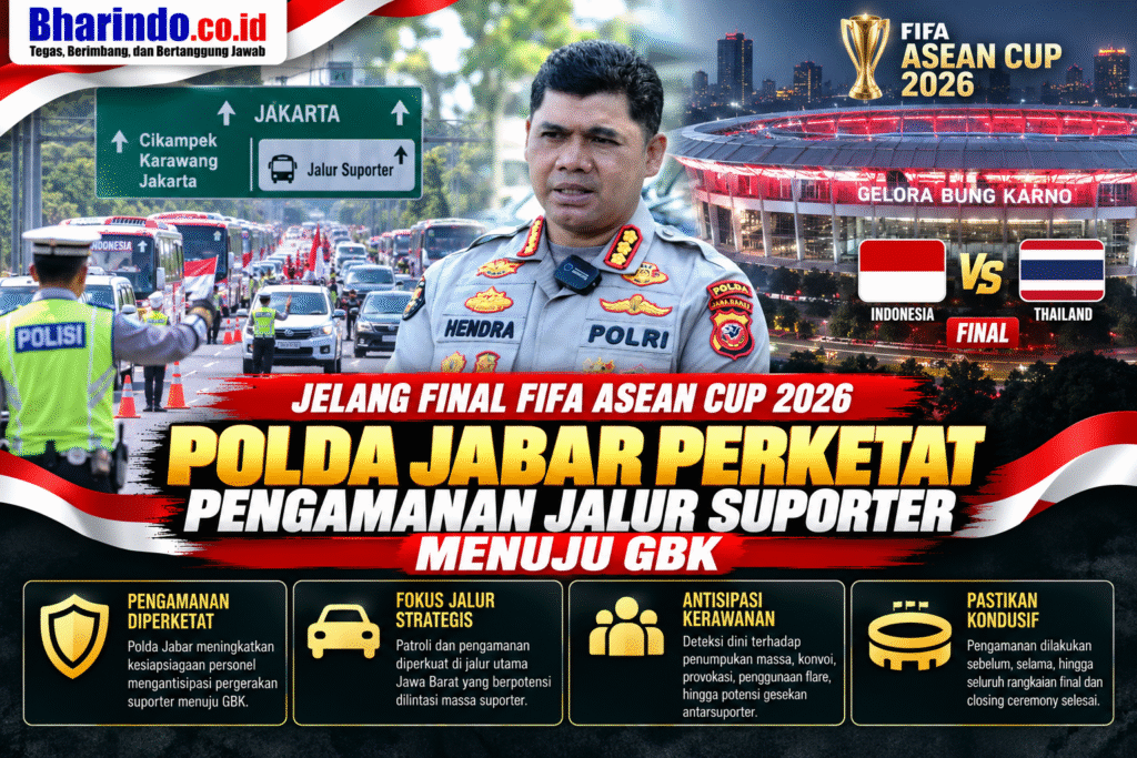 Pengamanan Jalur Suporter Menuju GBK