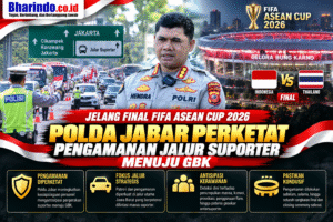 Pengamanan Jalur Suporter Menuju GBK