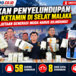 Penggagalan Penyelundupan Ketamin di Selat Malaka