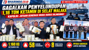 Penggagalan Penyelundupan Ketamin di Selat Malaka