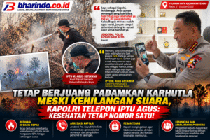 Perjuangan Padamkan Karhutla, Kesehatan Tetap Prioritas