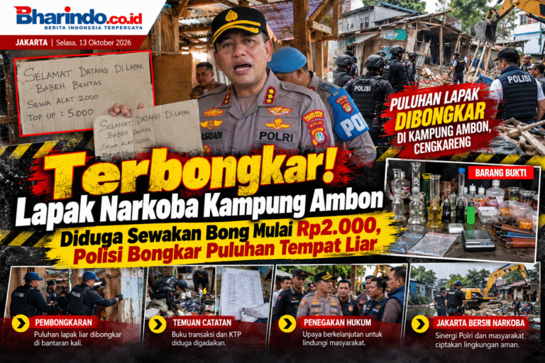 Polisi Bongkar Puluhan Lapak Narkoba