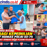Polres Bitung Berbagi Kepedulian