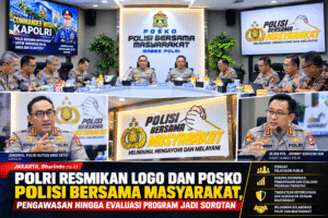 Polri Resmikan Logo Polisi Bersama Masyarakat