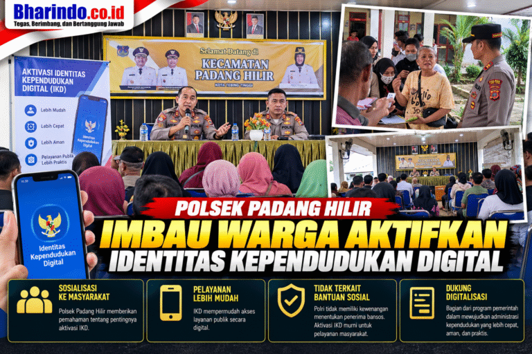 Polsek Padang Hilir Imbau Aktivasi IKD