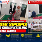 Polsek Sipispis Gelar Subuh Keliling
