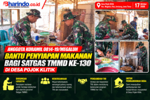 Prajurit TNI Siapkan Logistik TMMD di Jombang