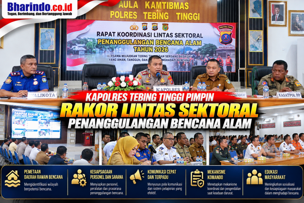 Rakor Lintas Sektoral Penanggulangan Bencana