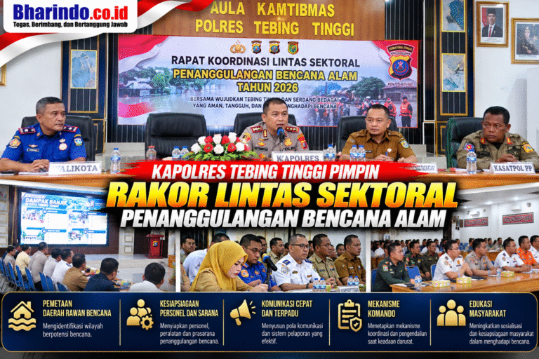 Rakor Lintas Sektoral Penanggulangan Bencana