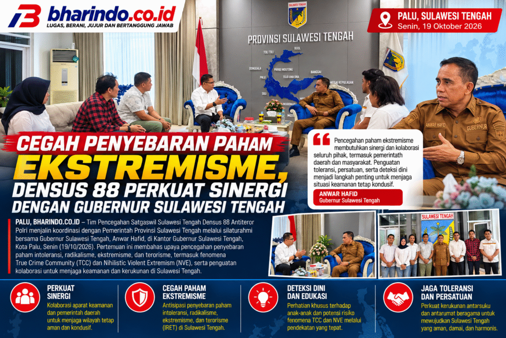 Sinergi Cegah Ekstremisme Sulawesi Tengah