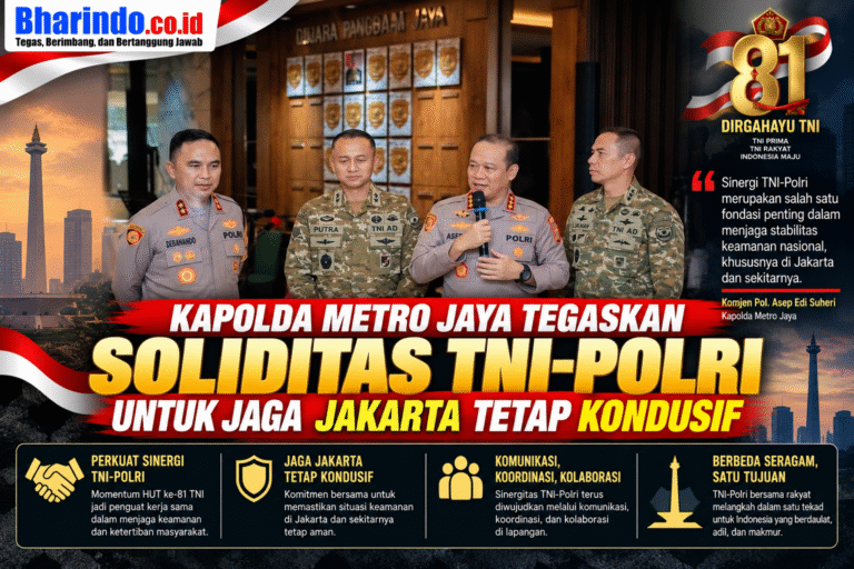 Solidaritas TNI-Polri Jaga Jakarta