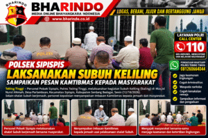 Subuh Keliling Polsek Sipispis