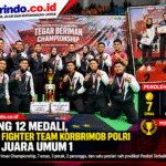 Teratai Fighter Team Juara Umum 1