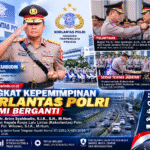 Tongkat Kepemimpinan Korlantas Polri Resmi Berganti